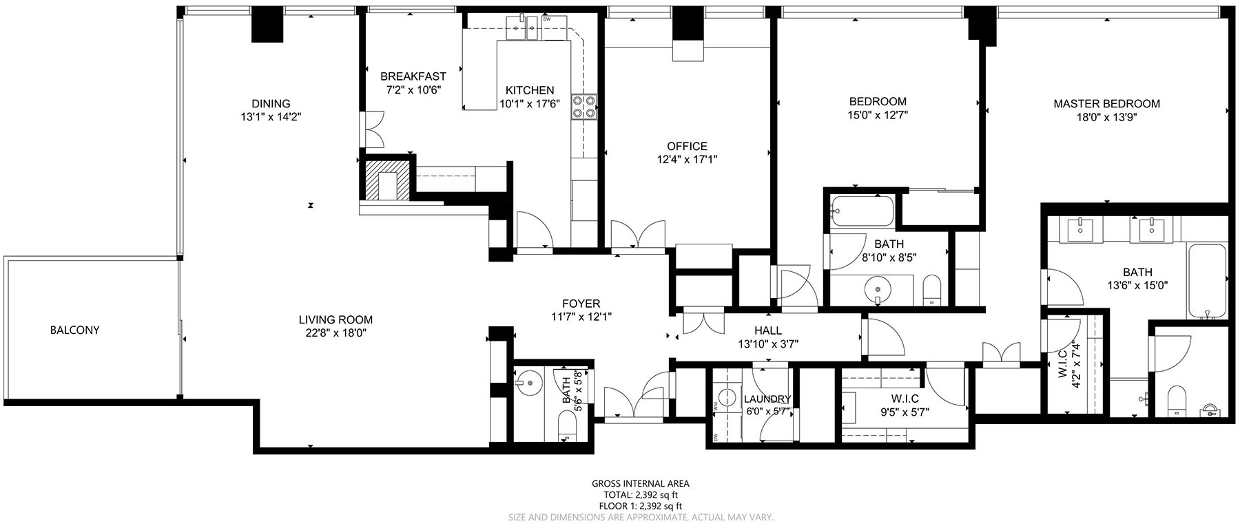 Westwood Condominium for Sale Floor Plan